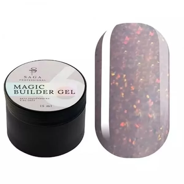 Builder Gel Saga MAGIC no.06 15 ml Builder Gel Saga MAGIC no.06 15 ml