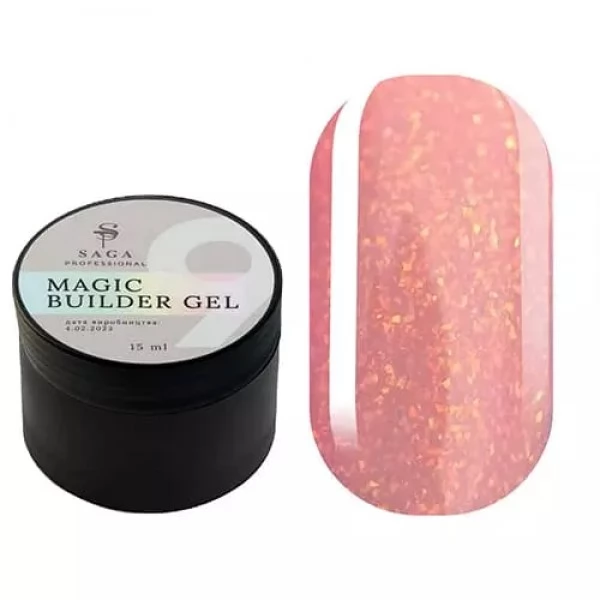 Builder Gel Saga MAGIC no.09 15 ml Builder Gel Saga MAGIC no.09 15 ml
