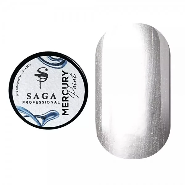 Saga Mercury Paint gel paint (mercury) 5 ml Saga Mercury Paint gel paint (mercury) 5 ml