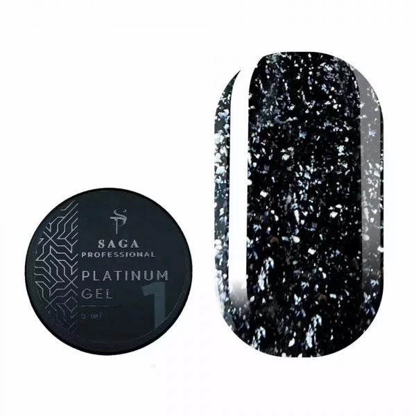 Gel PLATINUM Saga no.01 5 ml Gel PLATINUM Saga no.01 5 ml
