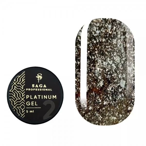 Gel PLATINUM Saga no.02 5 ml Gel PLATINUM Saga no.02 5 ml