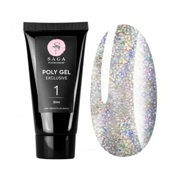 Poly Gel Saga EXCLUSIVE no.01 30 ml Poly Gel Saga EXCLUSIVE no.01 30 ml