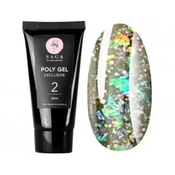 Poly Gel Saga EXCLUSIVE no.02 30 ml