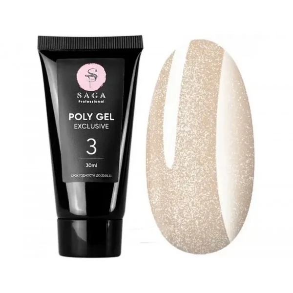 Poly Gel Saga EXCLUSIVE no.03 30 ml Poly Gel Saga EXCLUSIVE no.03 30 ml