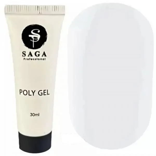 Poly Gel Saga NEW (light tube) no.02 30 ml Poly Gel Saga NEW (light tube) no.02 30 ml