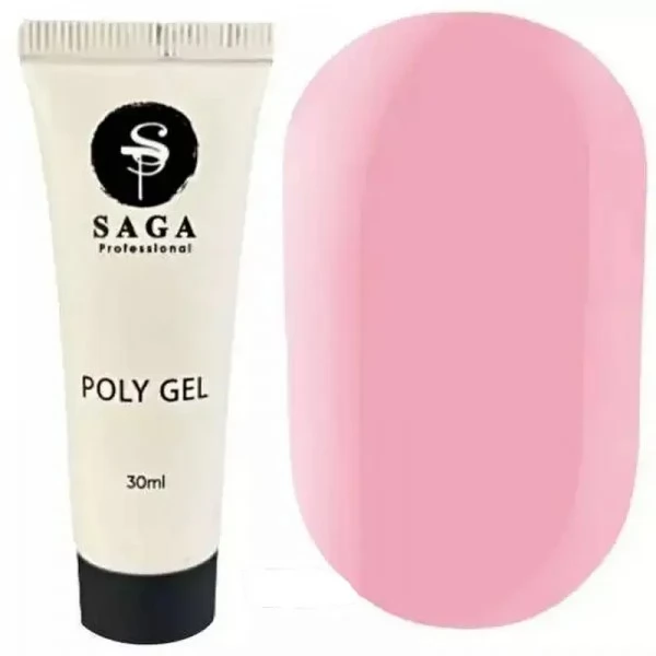 Poly Gel Saga NEW (light tube) no.04 30 ml Poly Gel Saga NEW (light tube) no.04 30 ml