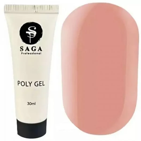 Poly Gel Saga NEW (light tube) no.07 30 ml Poly Gel Saga NEW (light tube) no.07 30 ml