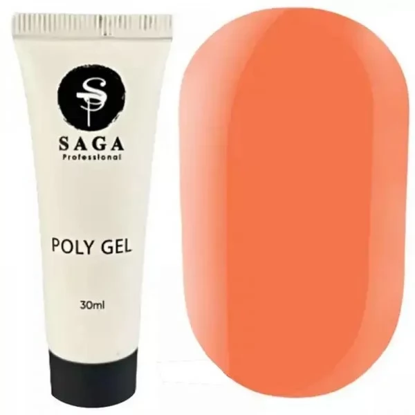 Poly Gel Saga NEW (light tube) no.08 30 ml Poly Gel Saga NEW (light tube) no.08 30 ml