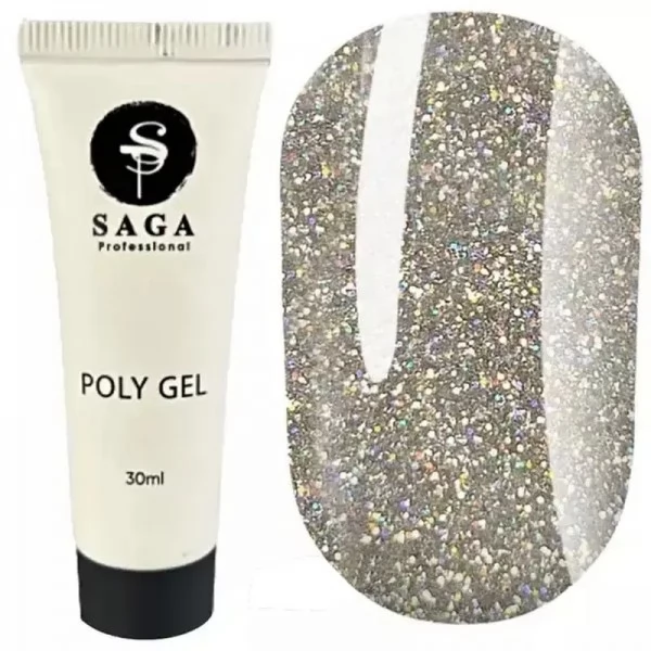 Poly Gel Saga NEW (light tube) no.09 30 ml Poly Gel Saga NEW (light tube) no.09 30 ml