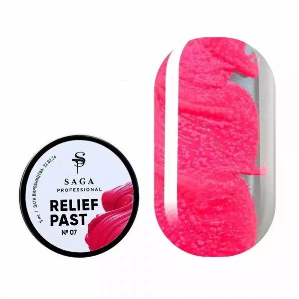 Saga Relief past design gel no.7 5 ml Saga Relief past design gel no.7 5 ml