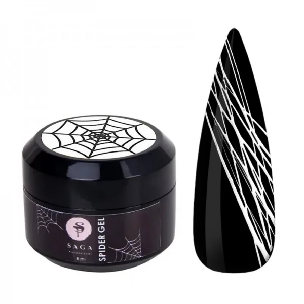 Spider Gel SAGA white 8 ml Spider Gel SAGA white 8 ml