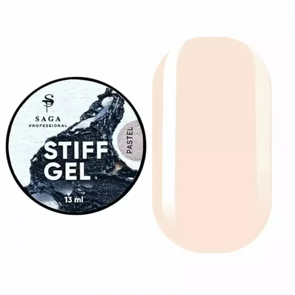 Saga Jelly Gel STIFF no.02 Pastel 13 ml Saga Jelly Gel STIFF no.02 Pastel 13 ml