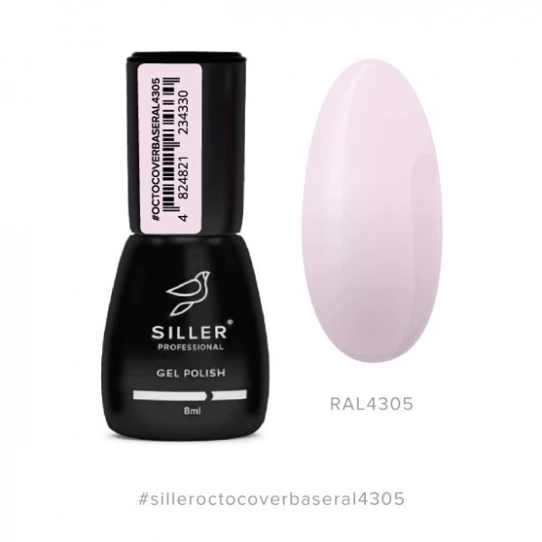 Base Siller Octo Cover RAL 4305 8 ml NUDE Base Siller Octo Cover RAL 4305 8 ml NUDE