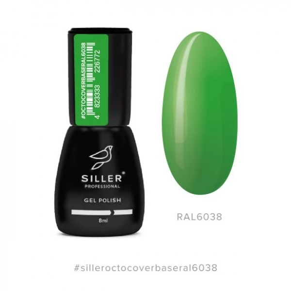 Base Siller Octo Cover RAL 6038 8 ml Neon Base Siller Octo Cover RAL 6038 8 ml Neon