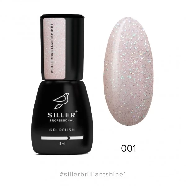 Gel polish Siller Brilliant Shine 01 8 ml Gel polish Siller Brilliant Shine 01 8 ml