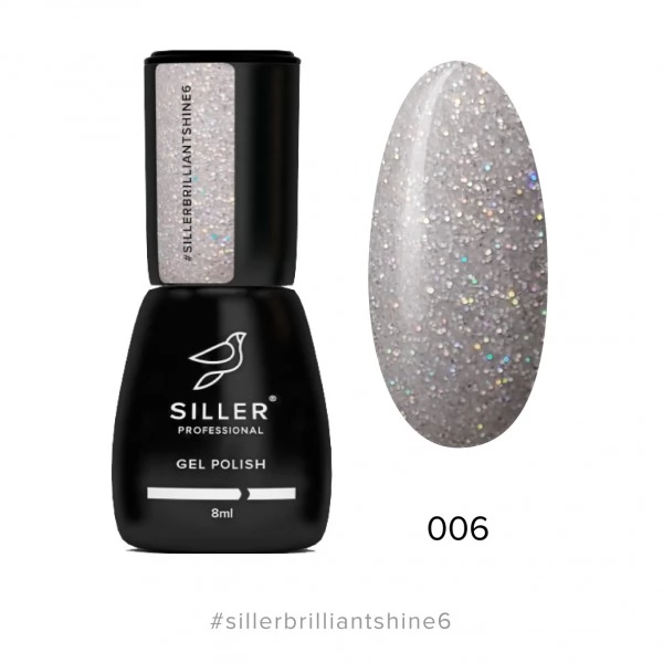 Gel polish Siller Brilliant Shine 06 8 ml Gel polish Siller Brilliant Shine 06 8 ml