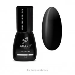 Gel polish Siller Pure Black 8 ml