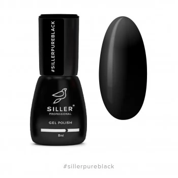 Gel polish Siller Pure Black 8 ml