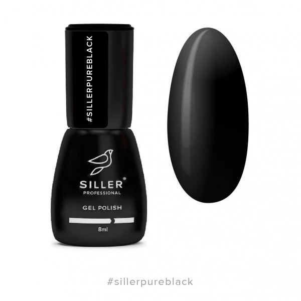 Gel polish Siller Pure Black 8 ml Gel polish Siller Pure Black 8 ml