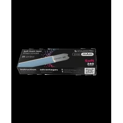 Refill set nail file papmAm (soft) EXCLUSIVE 20 240 grit (25 pcs)
