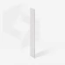 Refill set nail file white streight file soft EXPERT 20 180 grit (30 pcs)