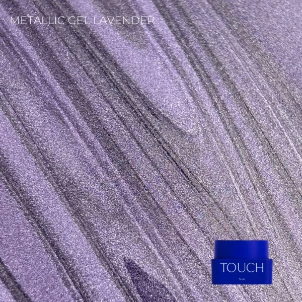 Touch Metallic gel 5 ml Lavender Touch Metallic gel 5 ml Lavender