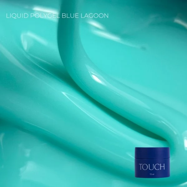 Touch Neon liquid polygel 15 ml Blue lagoon Touch Neon liquid polygel 15 ml Blue lagoon