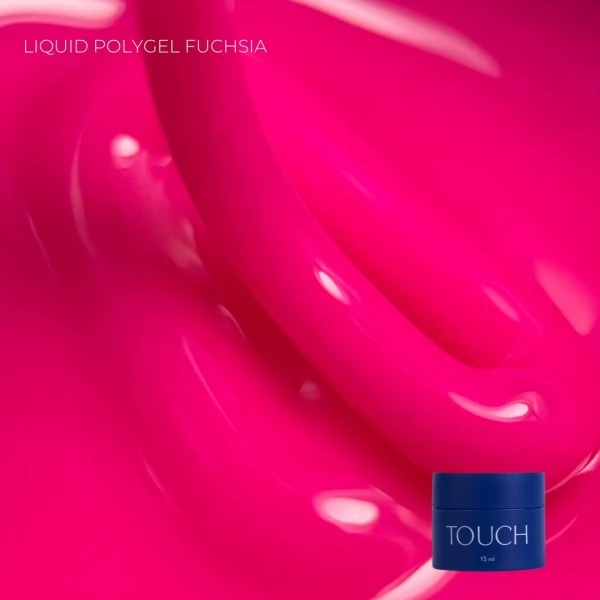 Touch Neon liquid polygel 15 ml Fuchsia Touch Neon liquid polygel 15 ml Fuchsia