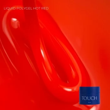 Touch Neon liquid polygel 15 ml Hot red