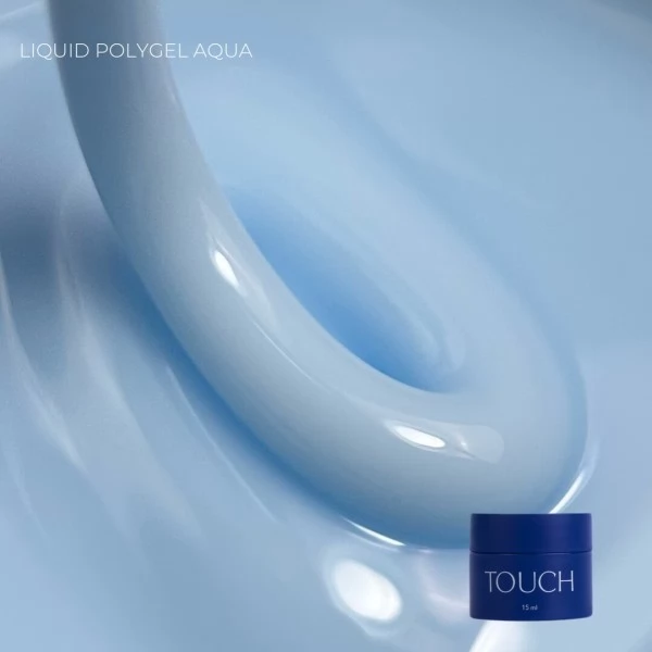 Touch Neon liquid polygel 15 ml Aqua Touch Neon liquid polygel 15 ml Aqua