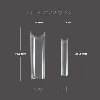 Touch Tips 240 pcs Extra long Square