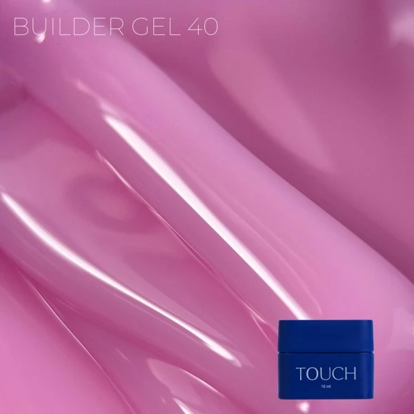 Touch Builder gel 10 ml Candy cotton no.40 Touch Builder gel 10 ml Candy cotton no.40