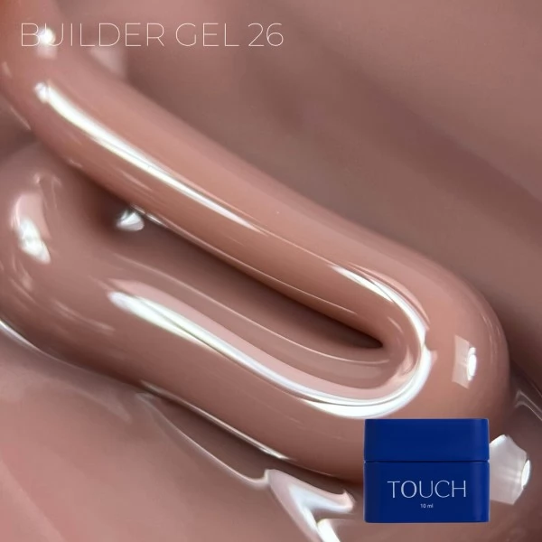 Touch Builder gel 10 ml Chocolate no.26 Touch Builder gel 10 ml Chocolate no.26