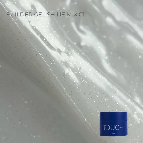 Touch Builder gel Shine Mix 15 ml 01 Touch Builder gel Shine Mix 15 ml 01