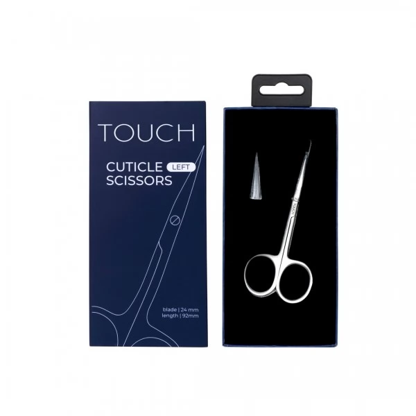 Touch professional cuticle scissors for left-handed people Left 92mm Touch professional cuticle scissors for left-handed people Left 92mm