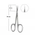 Touch professional cuticle scissors for left-handed people Left 92mm Touch professional cuticle scissors for left-handed people Left 92mm