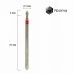 Drill bit Drop 2.1mm red P368f021