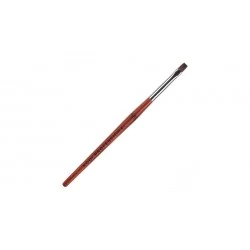 Brush for gel modeling no.6S (nylon,wood handle)