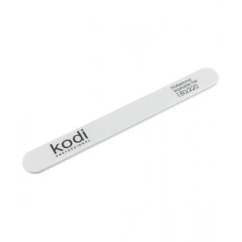 no.23  Straight file 180/220 white 178*19*4 mm Kodi
