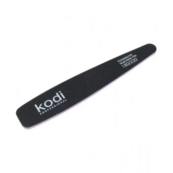 no.62 File conical form 180/220 black 178*32*4 mm Kodi