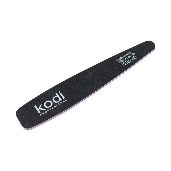 no.65 File conical form 120/240 black 178*32*4 mm Kodi no.65 File conical form 120/240 black 178*32*4 mm Kodi