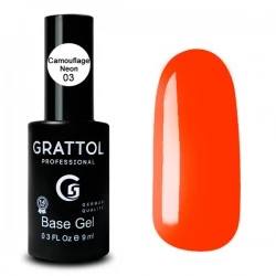 Rubber Base 9 ml NEON 3 Grattol