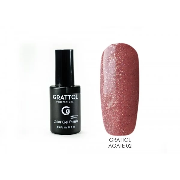 02 Grattol Gel Polish LS Agate 02 Grattol Gel Polish LS Agate