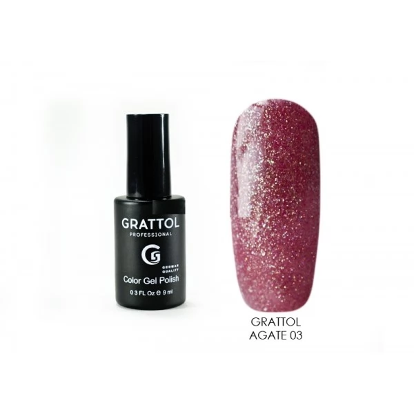03 Grattol Gel Polish LS Agate 03 Grattol Gel Polish LS Agate