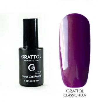 009 Grattol Gel Polish Burgundy  9 ml