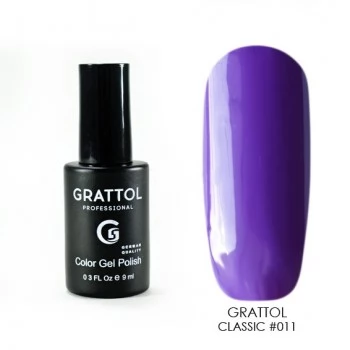 011 Grattol Gel Polish Royal Purple  9 ml