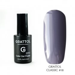 018 Grattol Gel Polish Grаy 9 ml