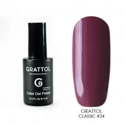 024 Grattol Gel Polish Dusty Purple 9 ml