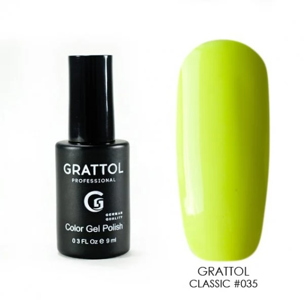 035 Grattol Gel Polish Pastel Lemon 9 ml 035 Grattol Gel Polish Pastel Lemon 9 ml