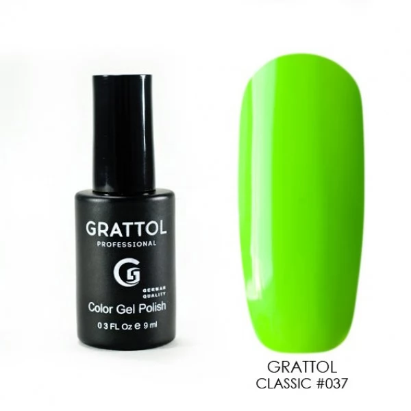 037 Grattol Gel Polish Lime 9 ml 037 Grattol Gel Polish Lime 9 ml